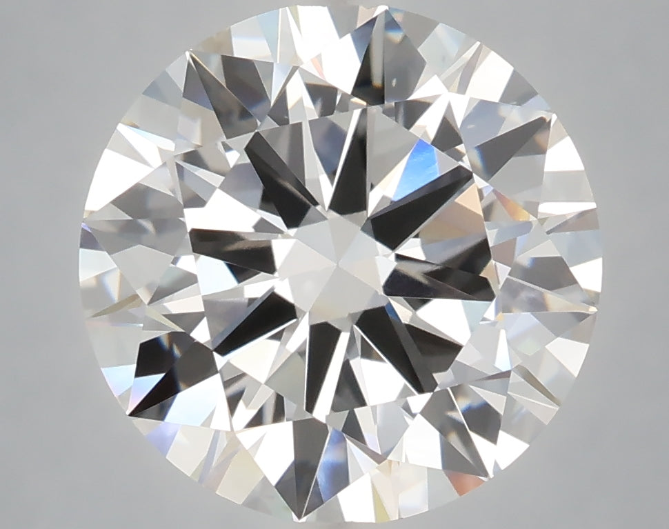 5.50 Carat Round Shaped, Excellent Cut, E Color, VS1 Clarity, IGI Certified Lab Grown Diamond