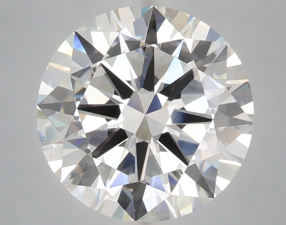 5.50 Carat Round Shaped, Excellent Cut, E Color, VS1 Clarity, IGI Certified Lab Grown Diamond