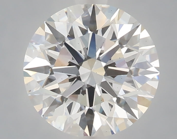 2.02 Carat Round Shaped, Excellent Cut, E Color, VS2 Clarity, IGI Certified Lab Grown Diamond