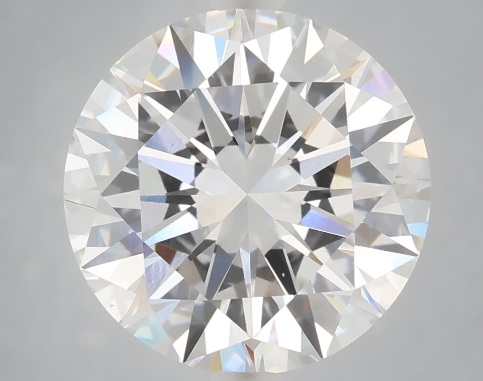 5.01 Carat Round Shaped, Excellent Cut, E Color, VS1 Clarity, IGI Certified Lab Grown Diamond