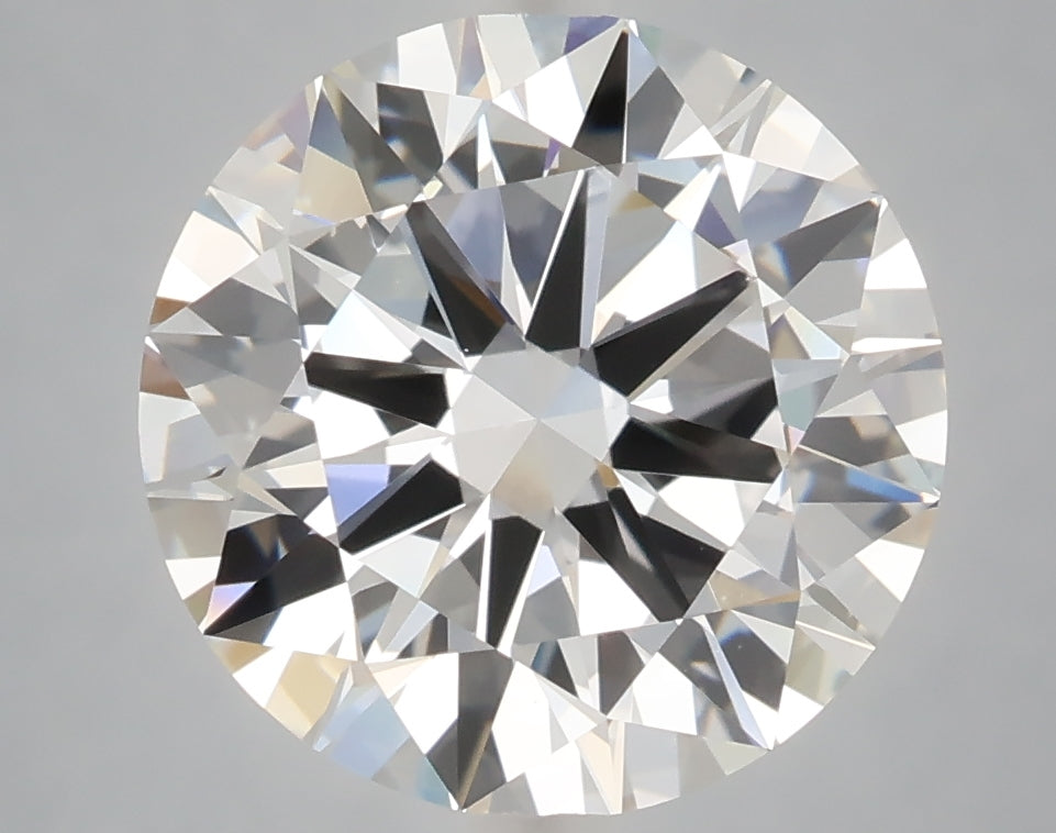 5.00 Carat Round Shaped, Excellent Cut, E Color, VS1 Clarity, IGI Certified Lab Grown Diamond