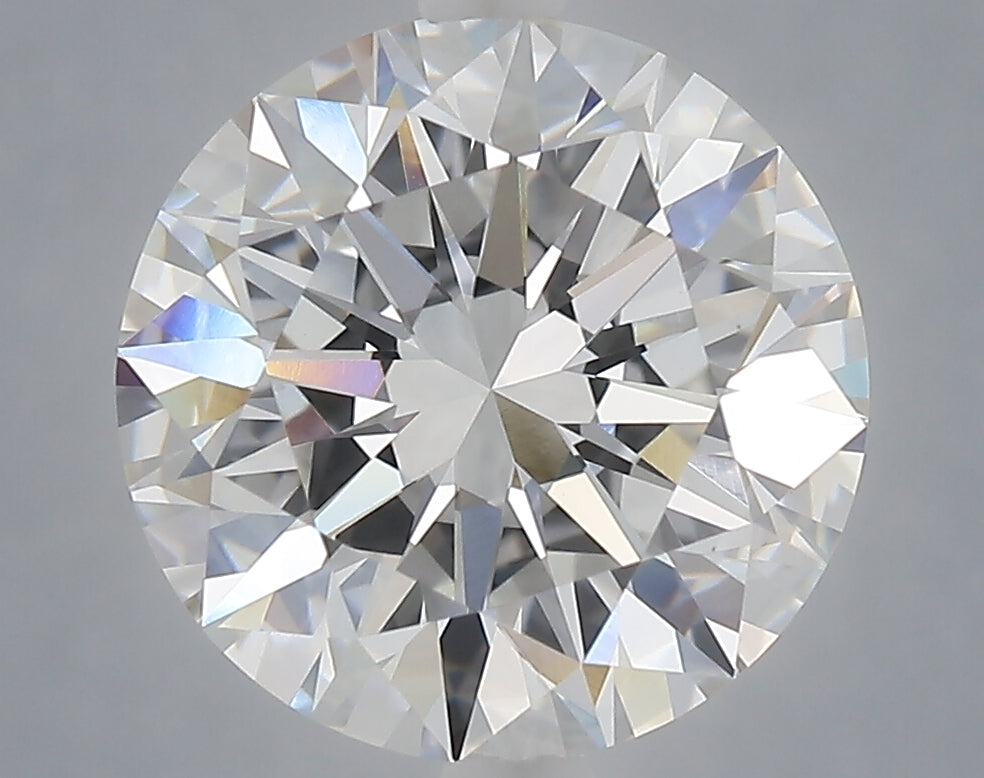 5.02 Carat Round Shaped, Excellent Cut, E Color, VS1 Clarity, IGI Certified Lab Grown Diamond