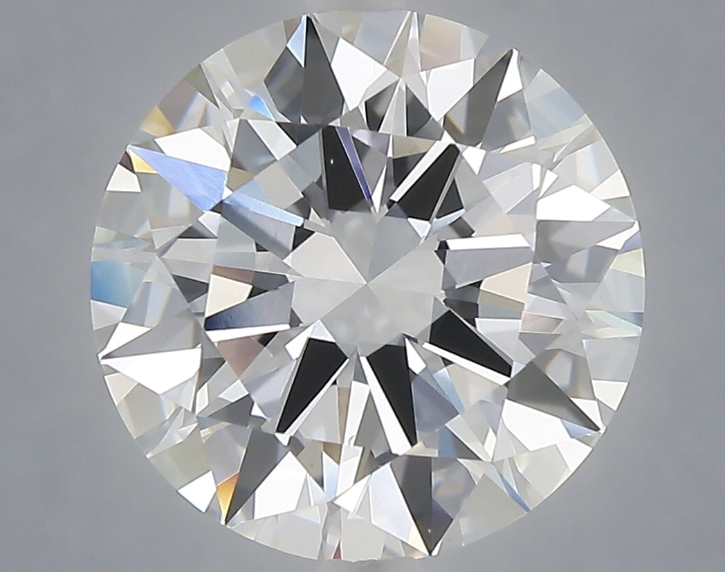 6.00 Carat Round Shaped, Excellent Cut, E Color, VS1 Clarity, IGI Certified Lab Grown Diamond