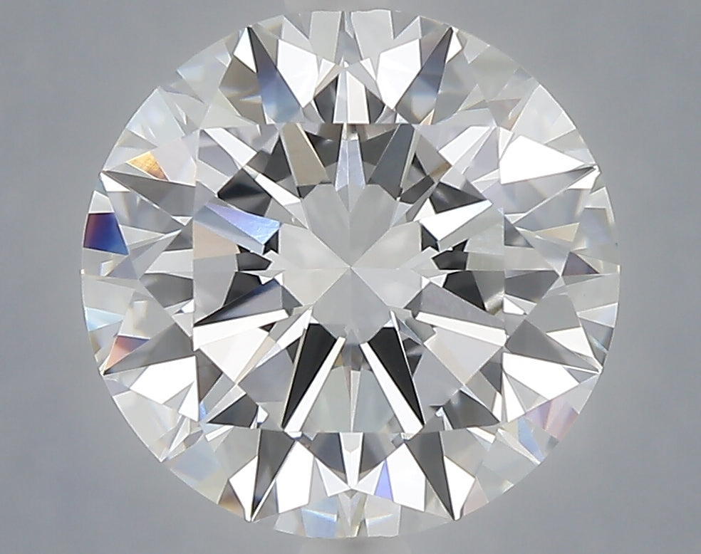 5.01 Carat Round Shaped, Excellent Cut, E Color, VVS2 Clarity, IGI Certified Lab Grown Diamond