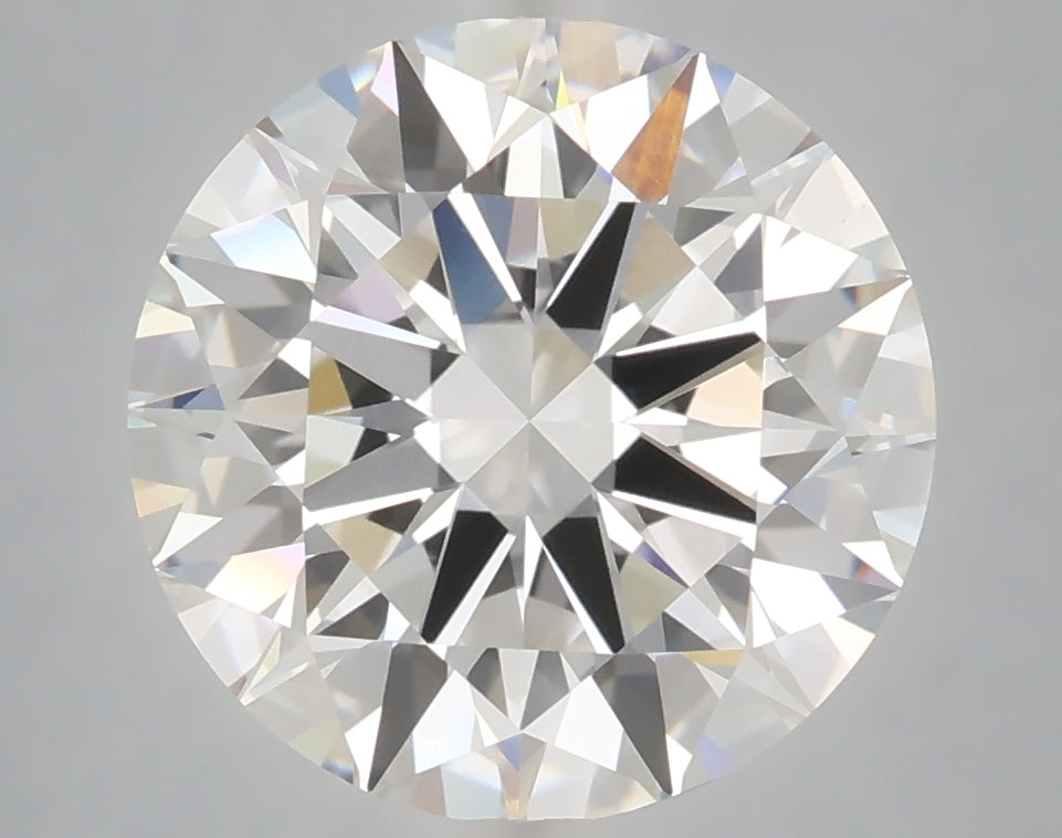 5.02 Carat Round Shaped, Excellent Cut, E Color, VVS2 Clarity, IGI Certified Lab Grown Diamond