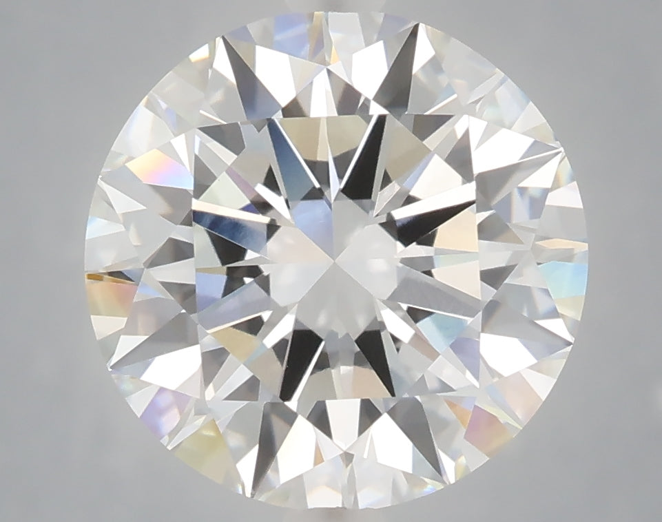 5.01 Carat Round Shaped, Excellent Cut, E Color, VVS2 Clarity, IGI Certified Lab Grown Diamond