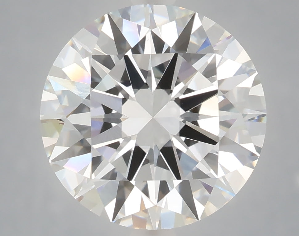 5.01 Carat Round Shaped, Excellent Cut, E Color, VVS2 Clarity, IGI Certified Lab Grown Diamond