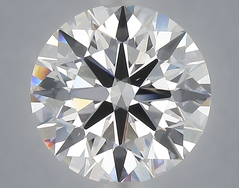 5.01 Carat Round Shaped, Ideal Cut, F Color, VS1 Clarity, IGI Certified Lab Grown Diamond