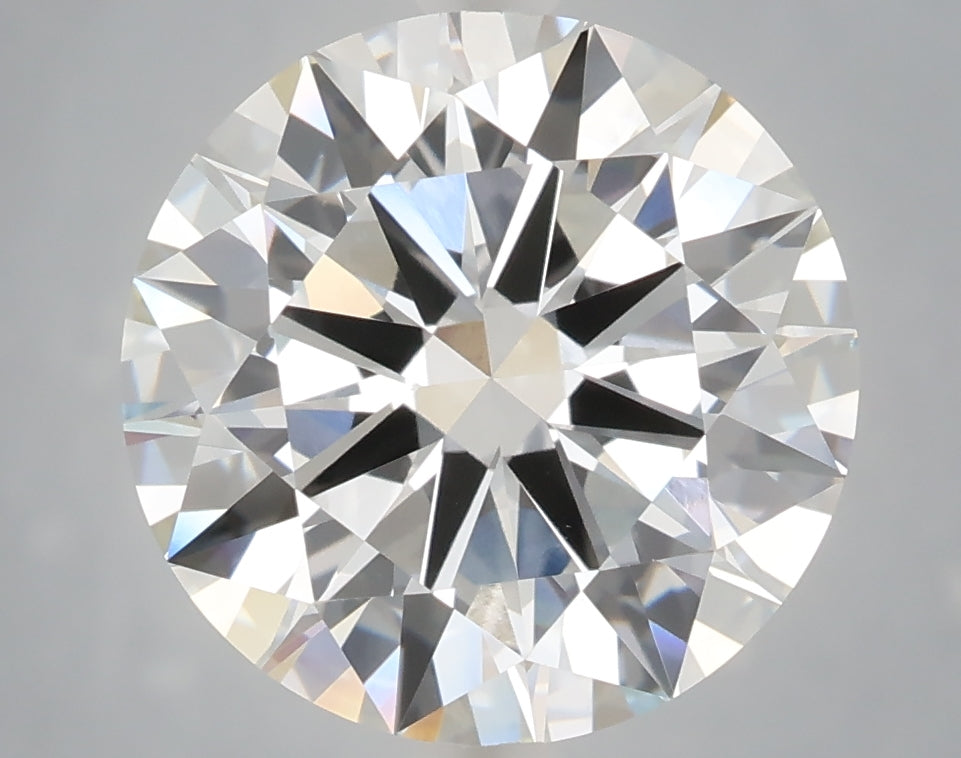 5.03 Carat Round Shaped, Excellent Cut, E Color, VVS2 Clarity, IGI Certified Lab Grown Diamond