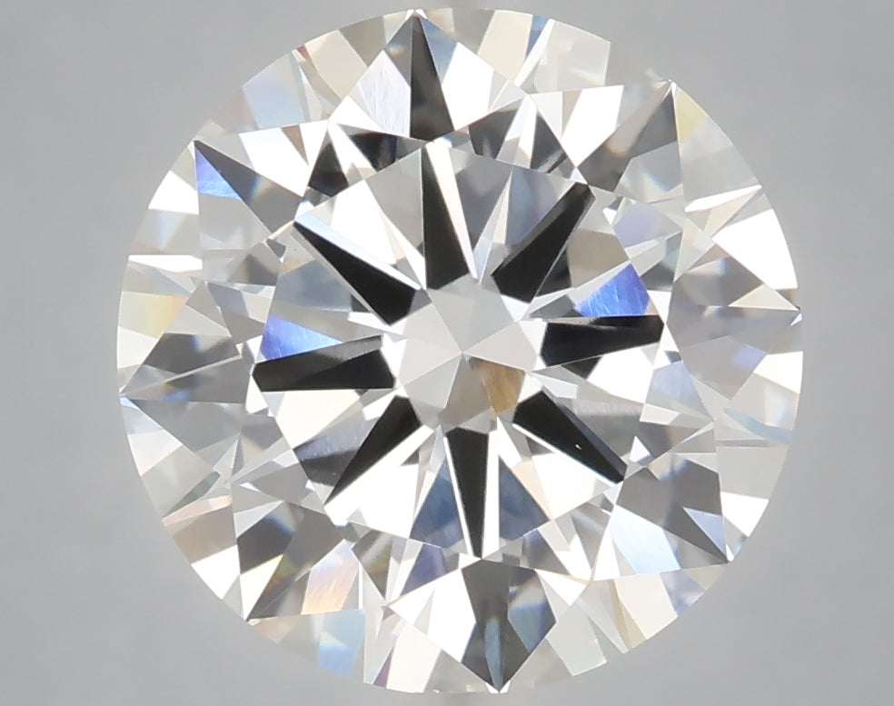 5.50 Carat Round Shaped, Excellent Cut, F Color, VVS2 Clarity, IGI Certified Lab Grown Diamond