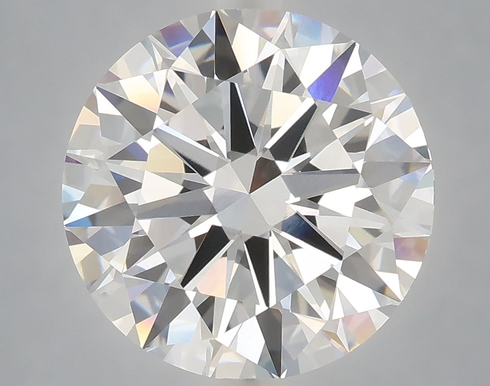 5.07 Carat Round Shaped, Excellent Cut, E Color, VVS2 Clarity, IGI Certified Lab Grown Diamond