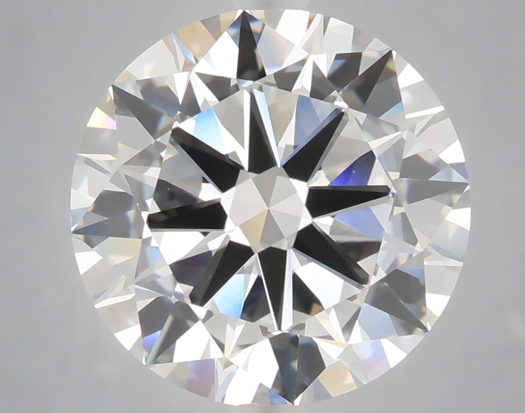 6.00 Carat Round Shaped, Excellent Cut, E Color, VVS2 Clarity, IGI Certified Lab Grown Diamond
