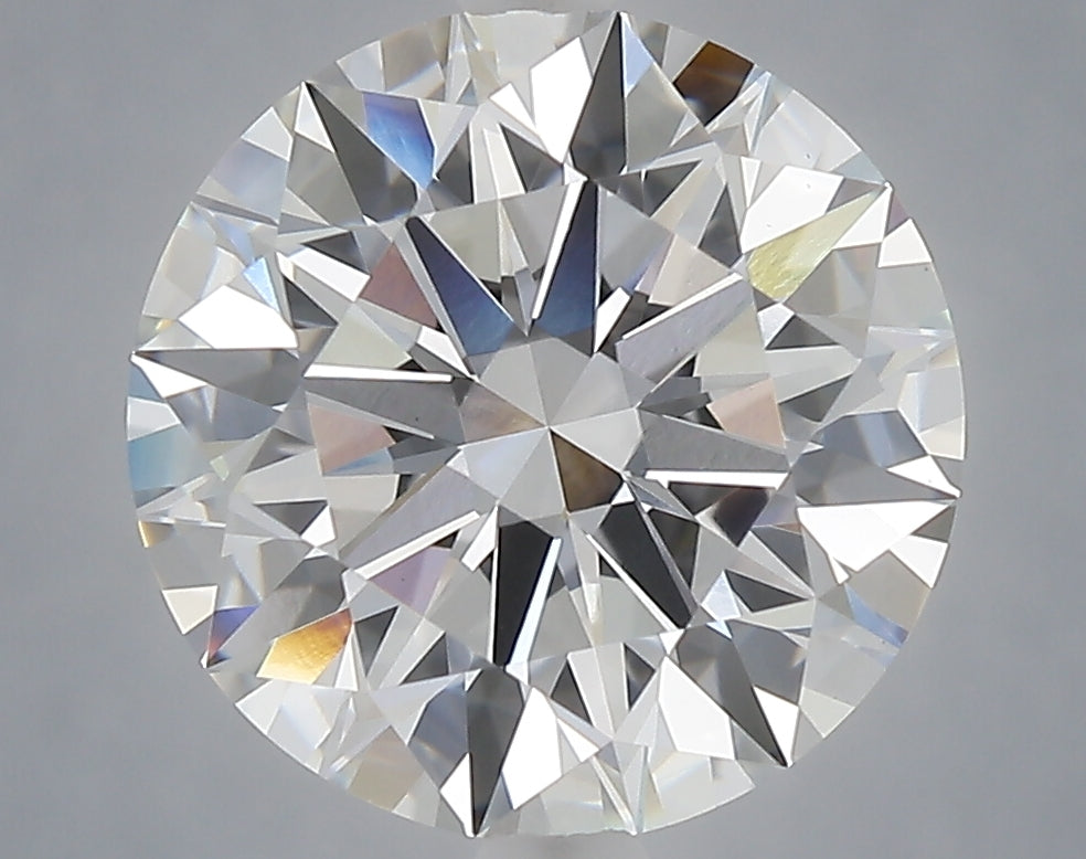 5.06 Carat Round Shaped, Ideal Cut, E Color, VVS2 Clarity, IGI Certified Lab Grown Diamond