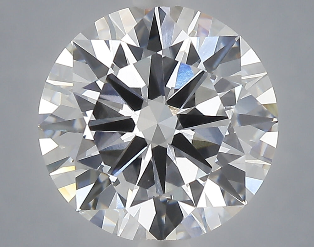 5.02 Carat Round Shaped, Excellent Cut, E Color, VVS2 Clarity, IGI Certified Lab Grown Diamond