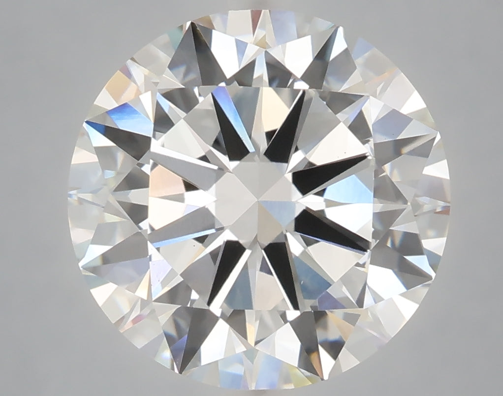 6.00 Carat Round Shaped, Excellent Cut, F Color, VS1 Clarity, IGI Certified Lab Grown Diamond