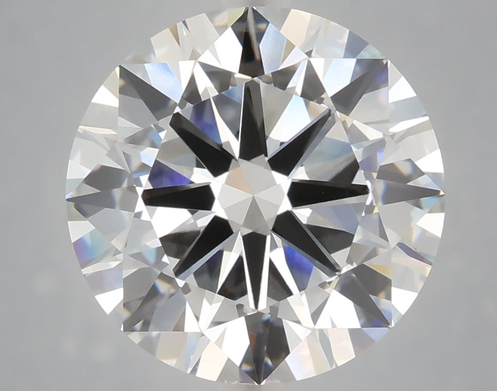 6.01 Carat Round Shaped, Excellent Cut, E Color, VVS2 Clarity, IGI Certified Lab Grown Diamond