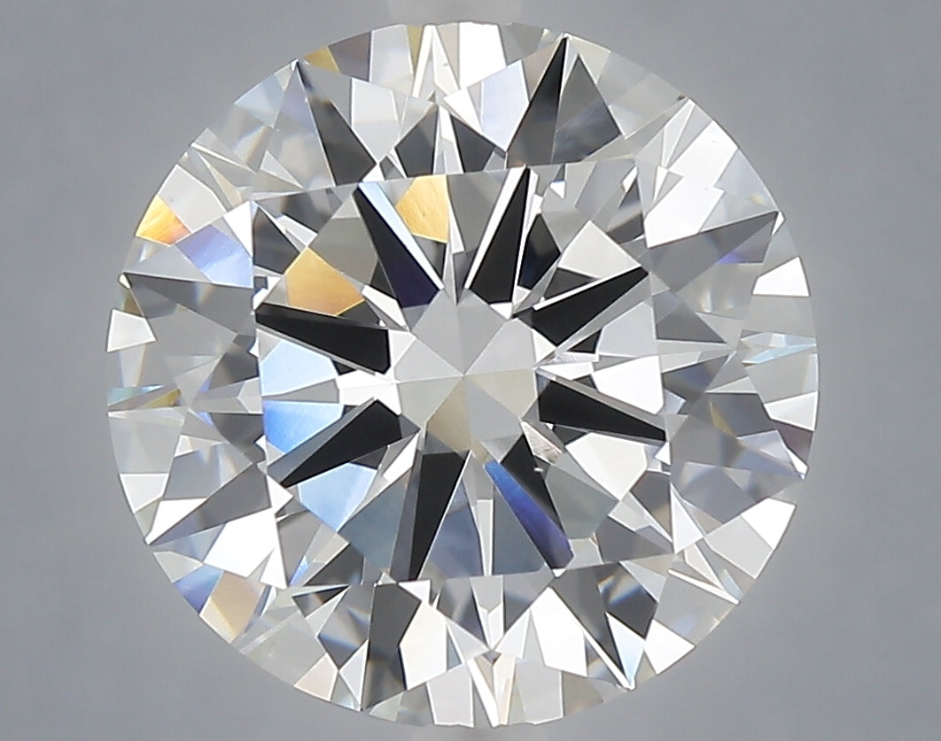 6.00 Carat Round Shaped, Excellent Cut, E Color, VS1 Clarity, IGI Certified Lab Grown Diamond