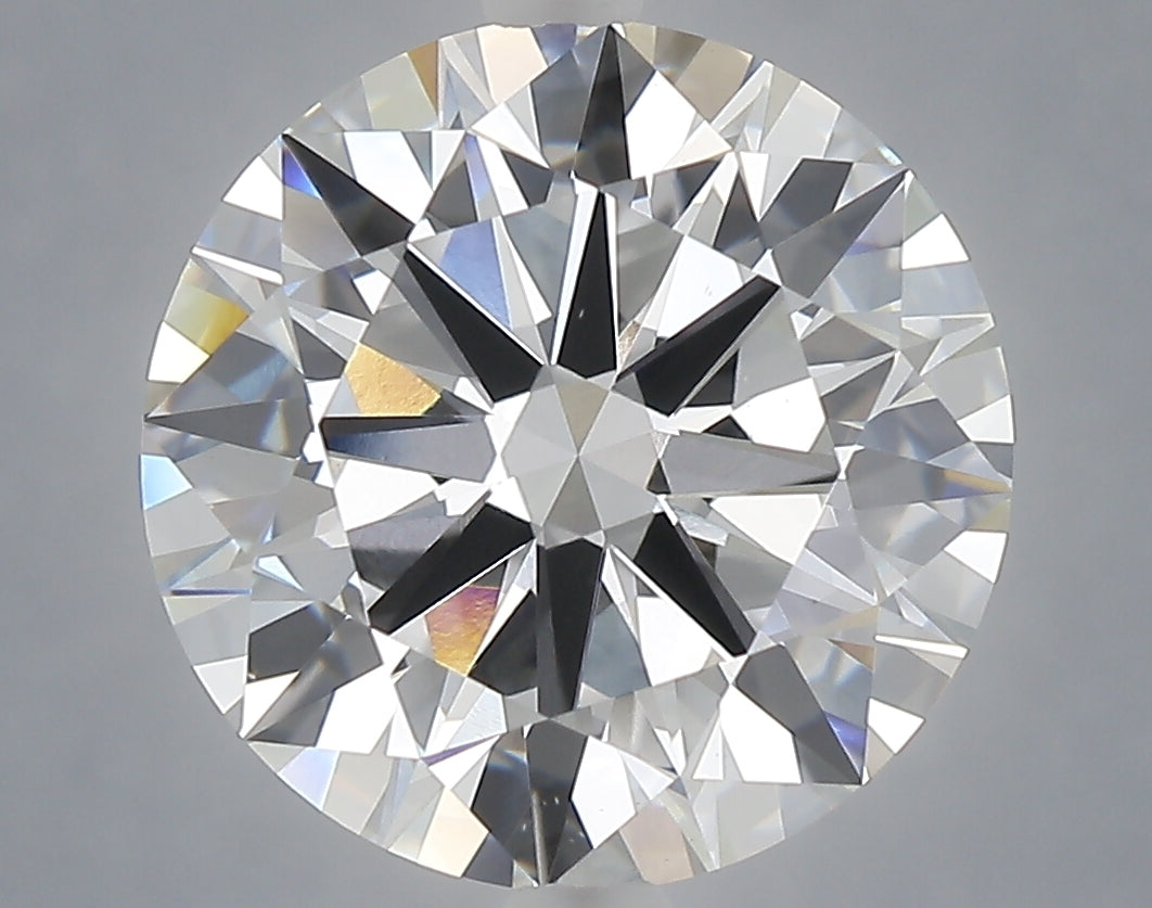 6.00 Carat Round Shaped, Excellent Cut, E Color, VS1 Clarity, IGI Certified Lab Grown Diamond