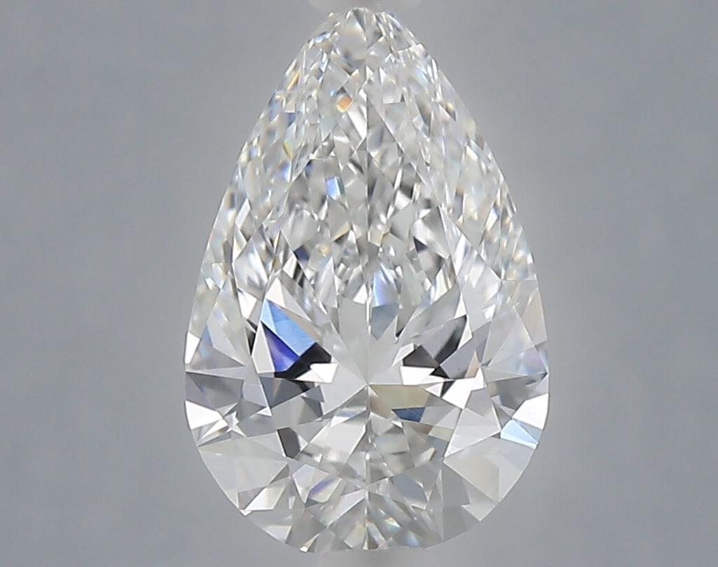 1.53 Carat Pear Shaped, Ideal Cut, E Color, VVS2 Clarity, IGI Certified Lab Grown Diamond