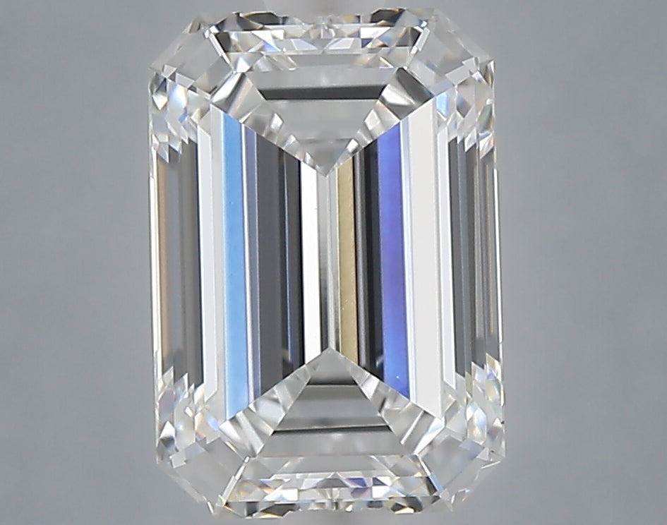 2.31 Carat Emerald Shaped, Ideal Cut, D Color, VS1 Clarity, IGI Certified Lab Grown Diamond