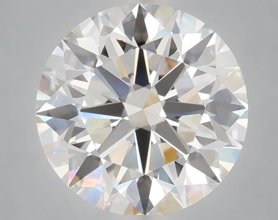 5.04 Carat Round Shaped, Excellent Cut, E Color, VVS1 Clarity, IGI Certified Lab Grown Diamond