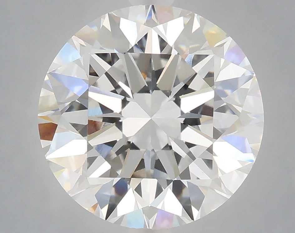 5.04 Carat Round Shaped, Excellent Cut, E Color, VVS2 Clarity, IGI Certified Lab Grown Diamond