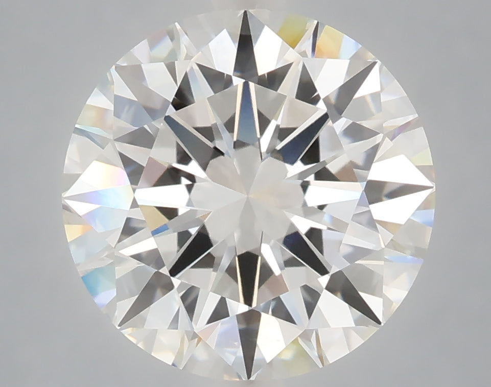 5.03 Carat Round Shaped, Excellent Cut, E Color, VVS2 Clarity, IGI Certified Lab Grown Diamond