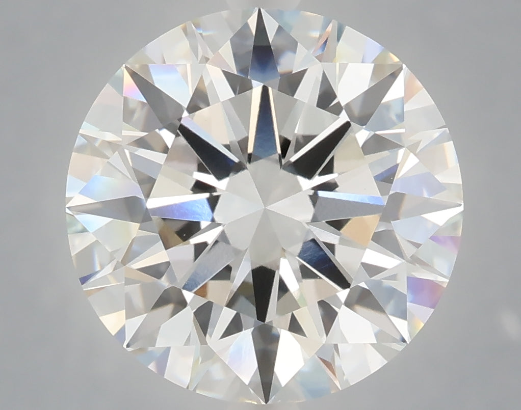 6.10 Carat Round Shaped, Ideal Cut, G Color, VS1 Clarity, IGI Certified Lab Grown Diamond