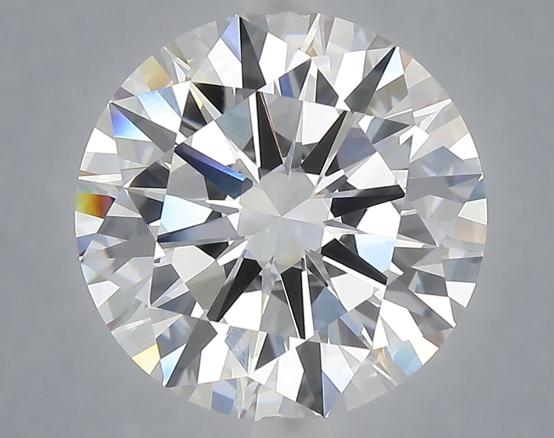 7.00 Carat Round Shaped, Excellent Cut, E Color, VVS2 Clarity, IGI Certified Lab Grown Diamond