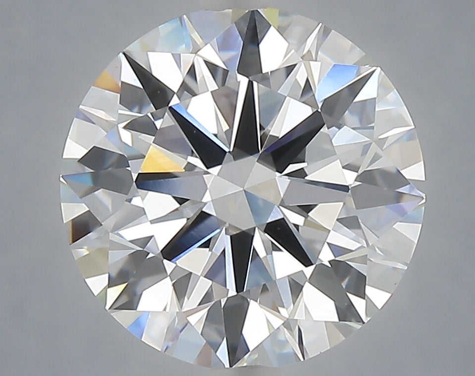 4.58 Carat Round Shaped, Ideal Cut, F Color, VS1 Clarity, IGI Certified Lab Grown Diamond