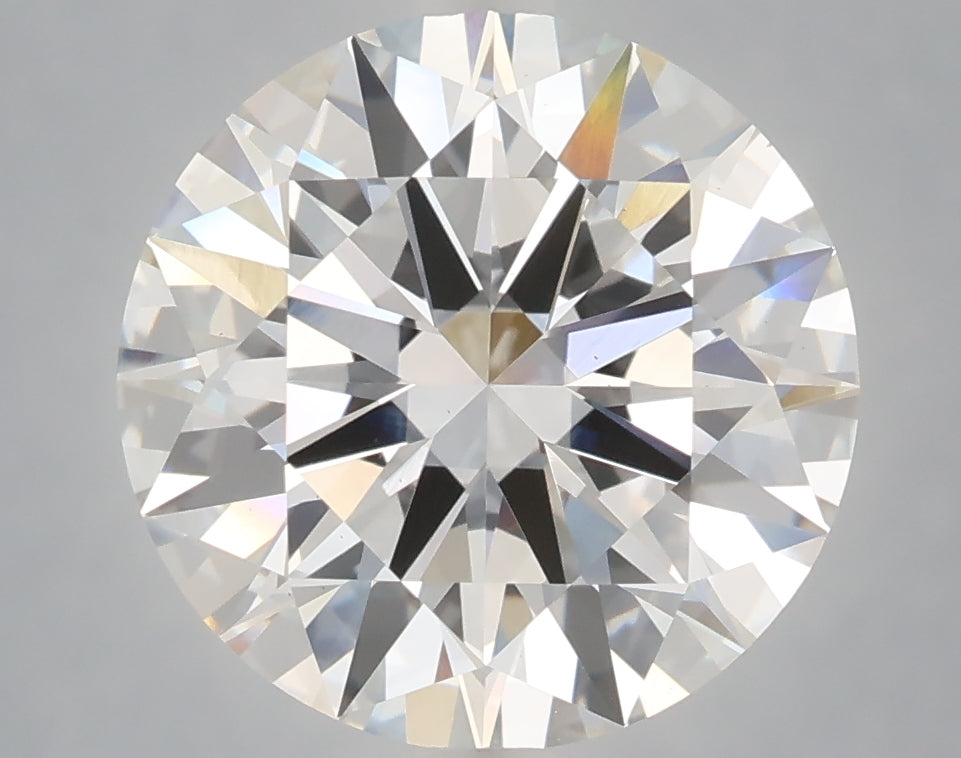 5.06 Carat Round Shaped, Ideal Cut, F Color, VS1 Clarity, IGI Certified Lab Grown Diamond
