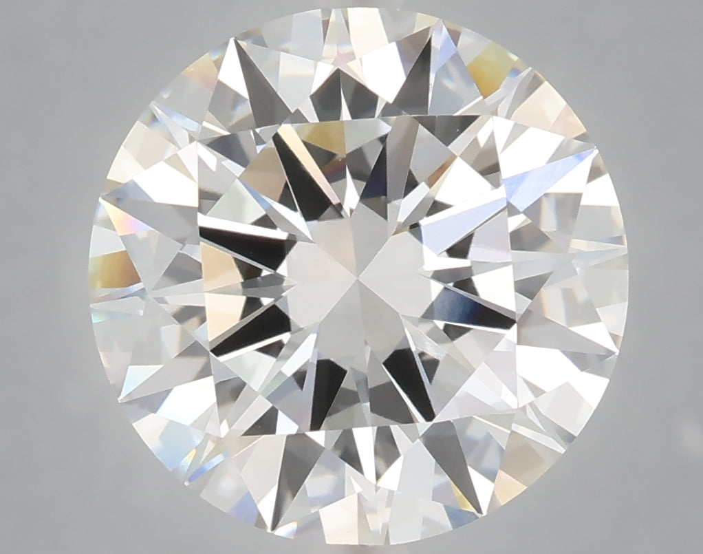 6.00 Carat Round Shaped, Excellent Cut, F Color, VS1 Clarity, IGI Certified Lab Grown Diamond