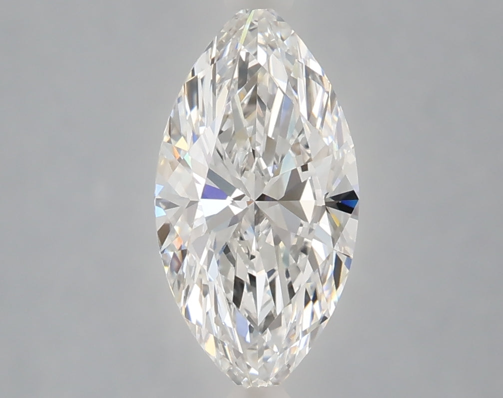 1.60 Carat Marquise Shaped, Ideal Cut, D Color, VVS2 Clarity, IGI Certified Lab Grown Diamond