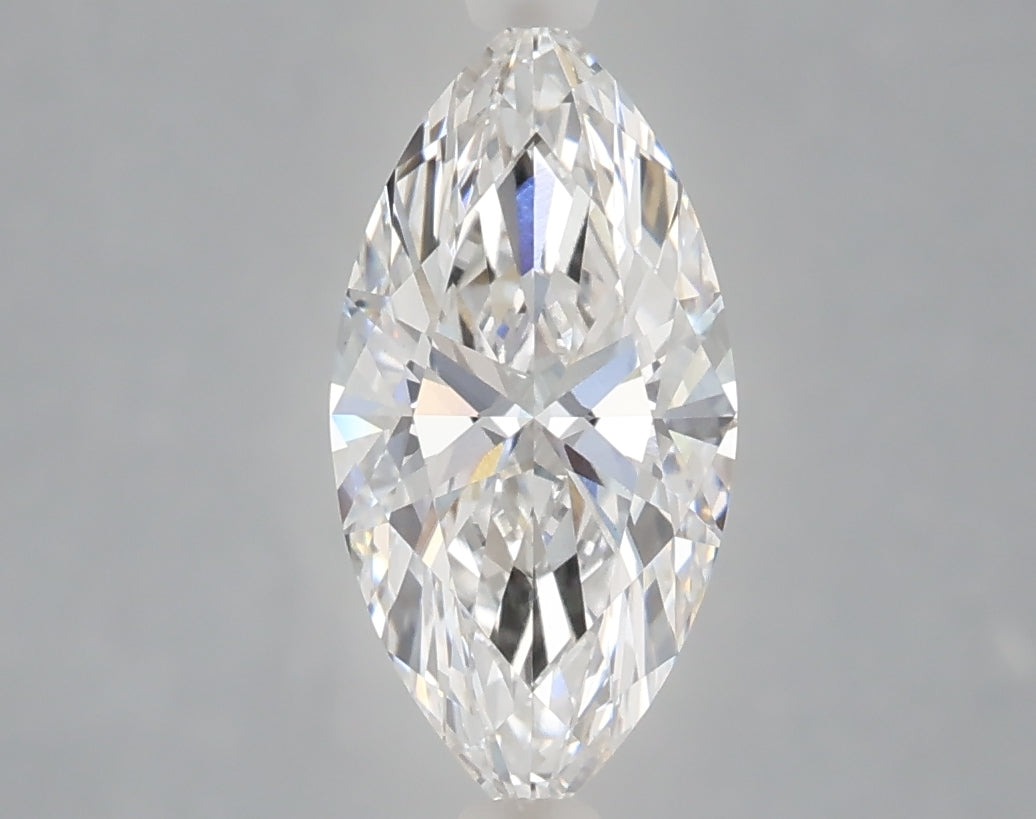 1.59 Carat Marquise Shaped, Ideal Cut, D Color, VVS2 Clarity, IGI Certified Lab Grown Diamond