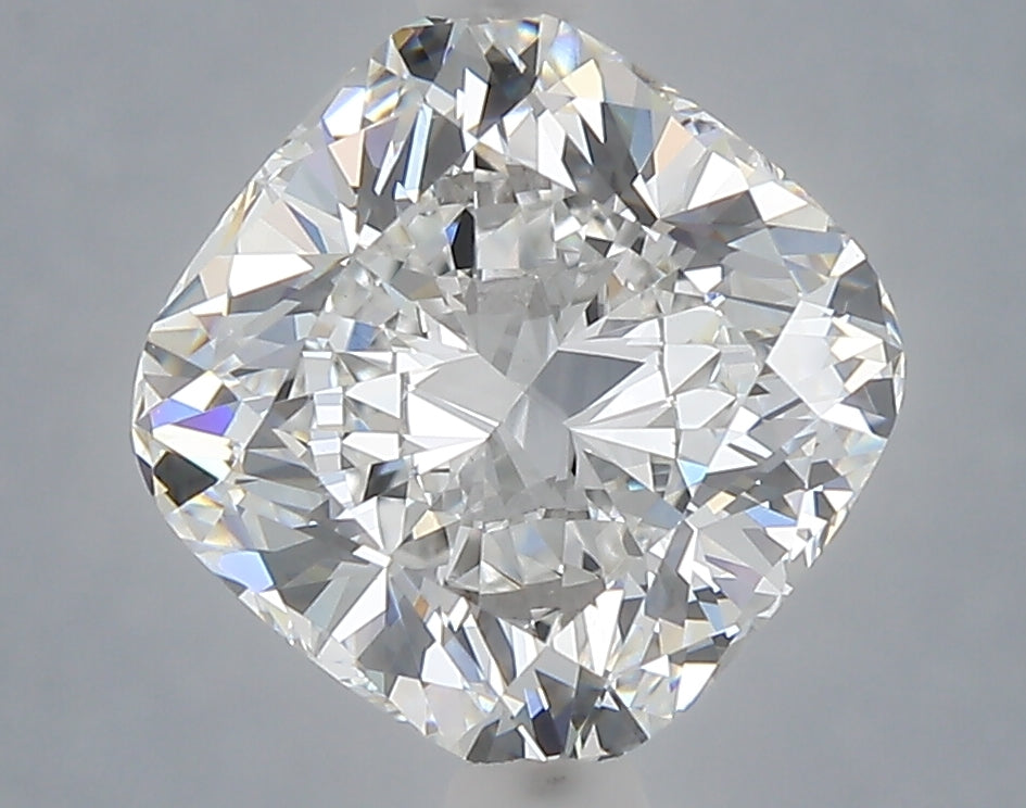 3.05 Carat Cushion Shaped, Ideal Cut, E Color, VVS2 Clarity, IGI Certified Lab Grown Diamond