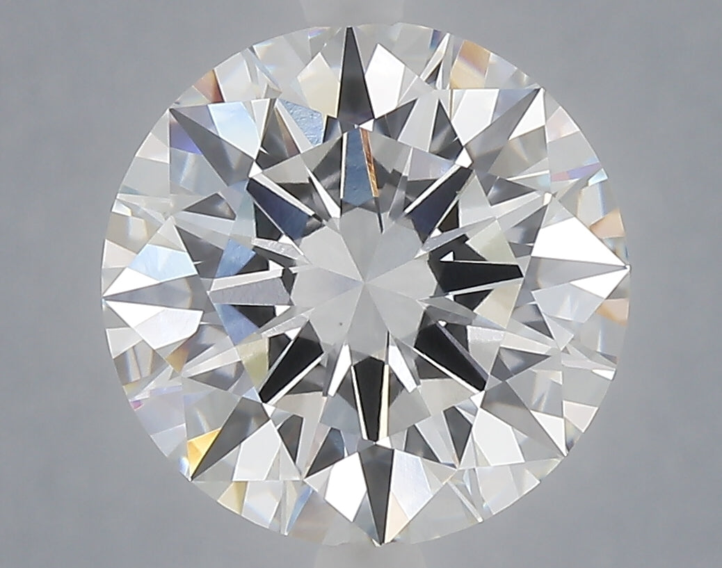 5.03 Carat Round Shaped, Excellent Cut, E Color, VS1 Clarity, IGI Certified Lab Grown Diamond