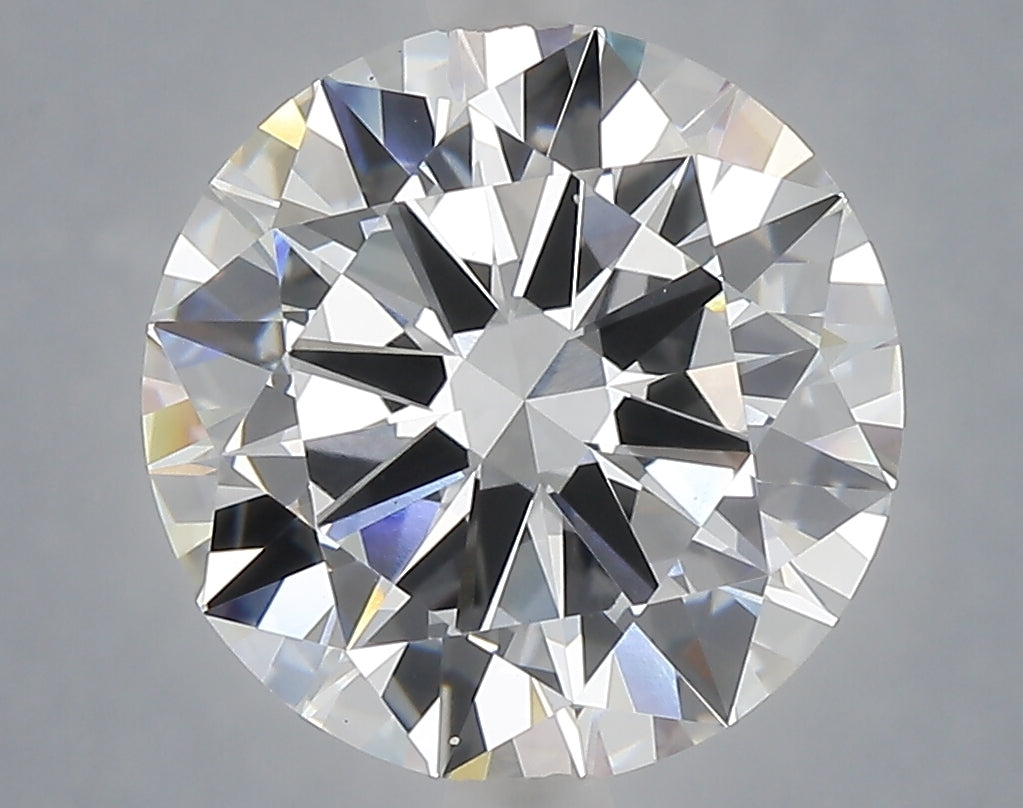 5.01 Carat Round Shaped, Excellent Cut, E Color, VS1 Clarity, IGI Certified Lab Grown Diamond