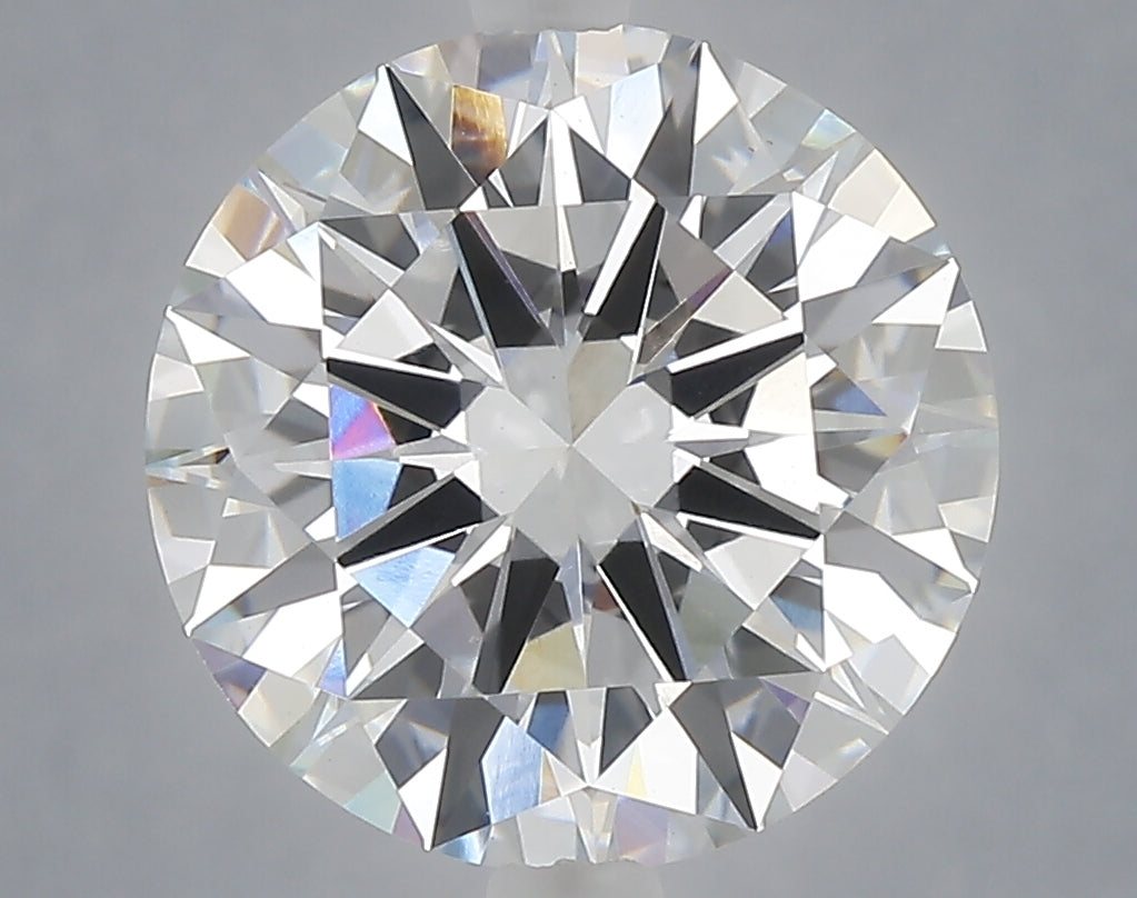 5.02 Carat Round Shaped, Excellent Cut, E Color, VS1 Clarity, IGI Certified Lab Grown Diamond