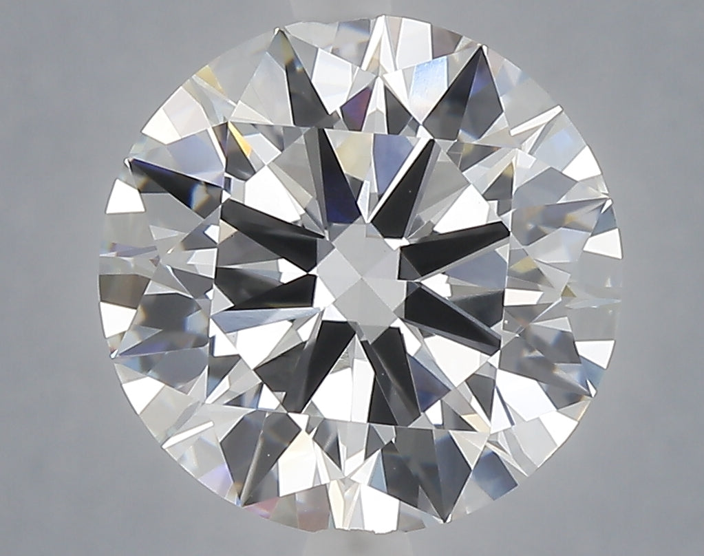 5.01 Carat Round Shaped, Excellent Cut, E Color, VS1 Clarity, IGI Certified Lab Grown Diamond