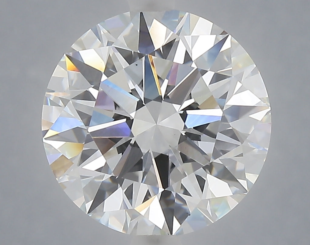 5.05 Carat Round Shaped, Ideal Cut, E Color, VS1 Clarity, IGI Certified Lab Grown Diamond
