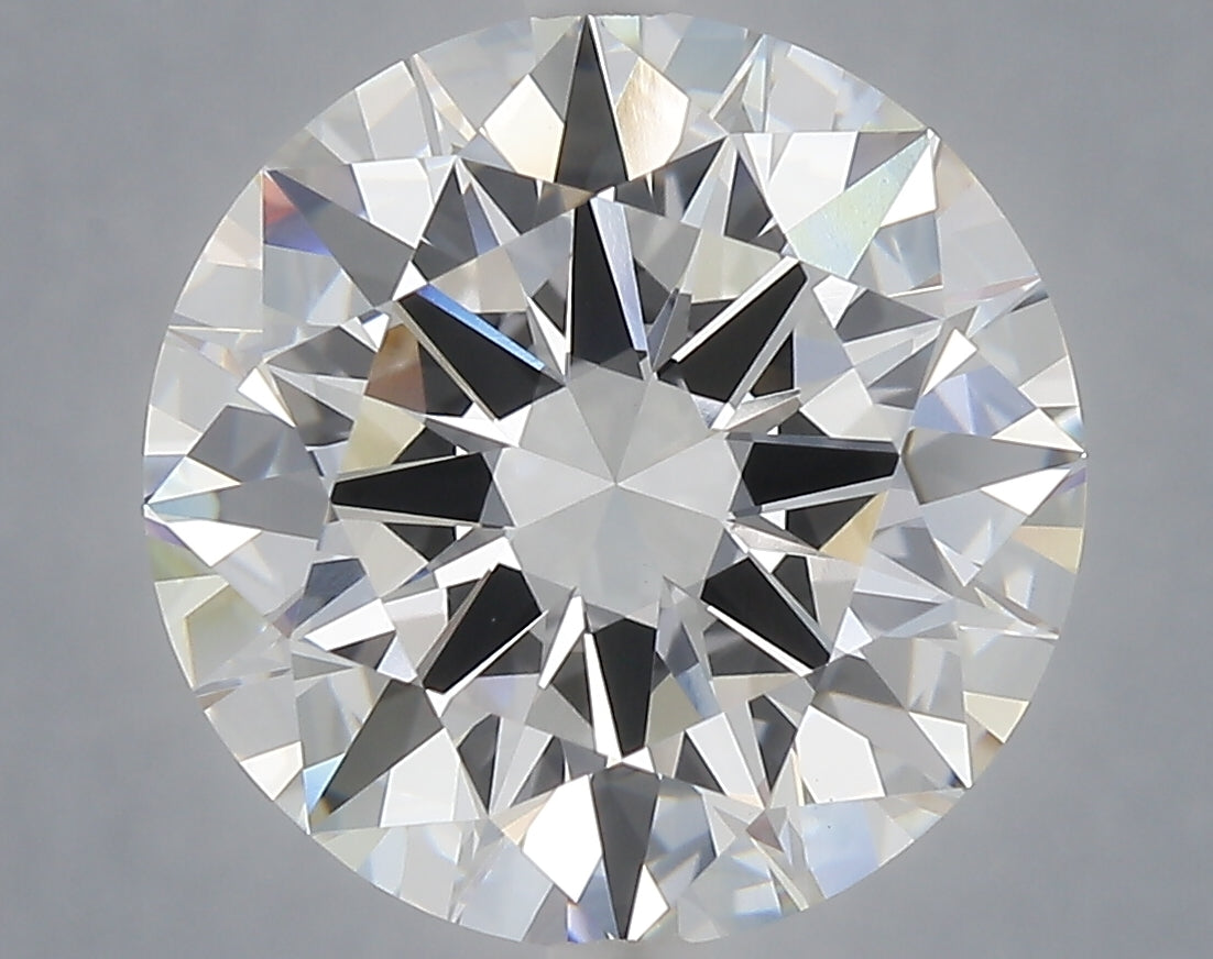 7.07 Carat Round Shaped, Excellent Cut, F Color, VS1 Clarity, IGI Certified Lab Grown Diamond
