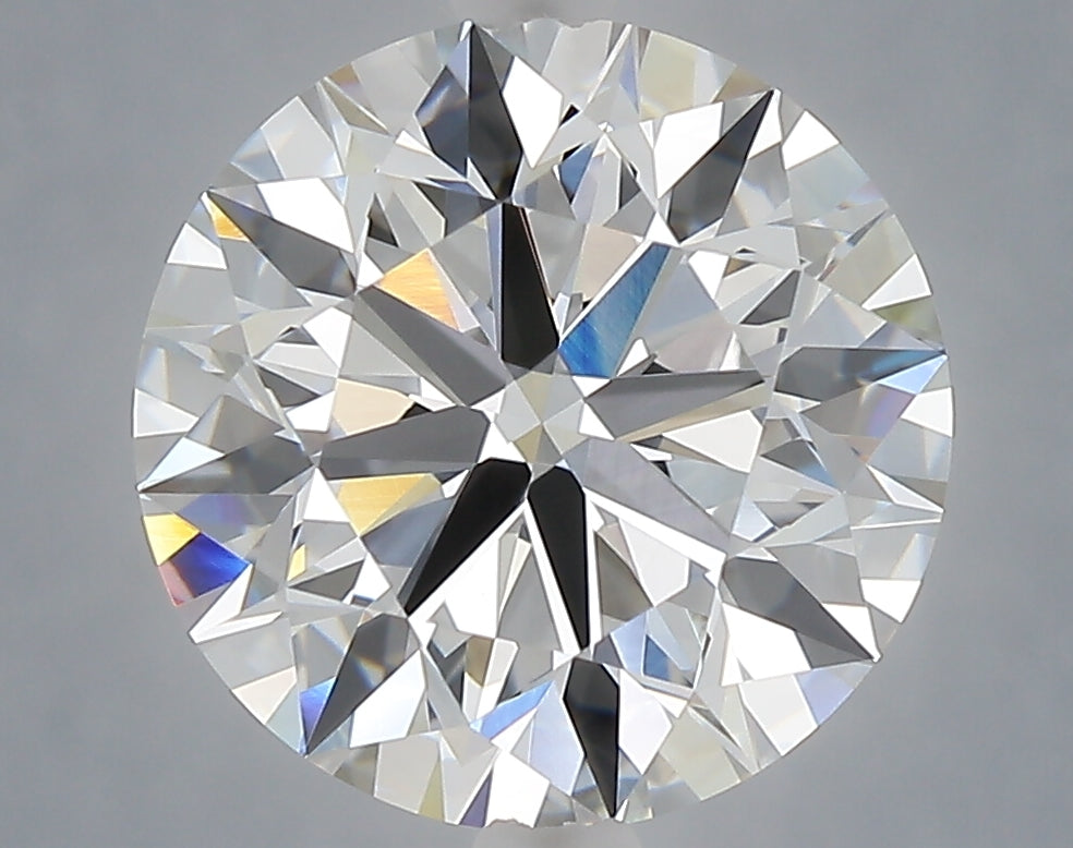 5.01 Carat Round Shaped, Ideal Cut, E Color, VVS2 Clarity, IGI Certified Lab Grown Diamond