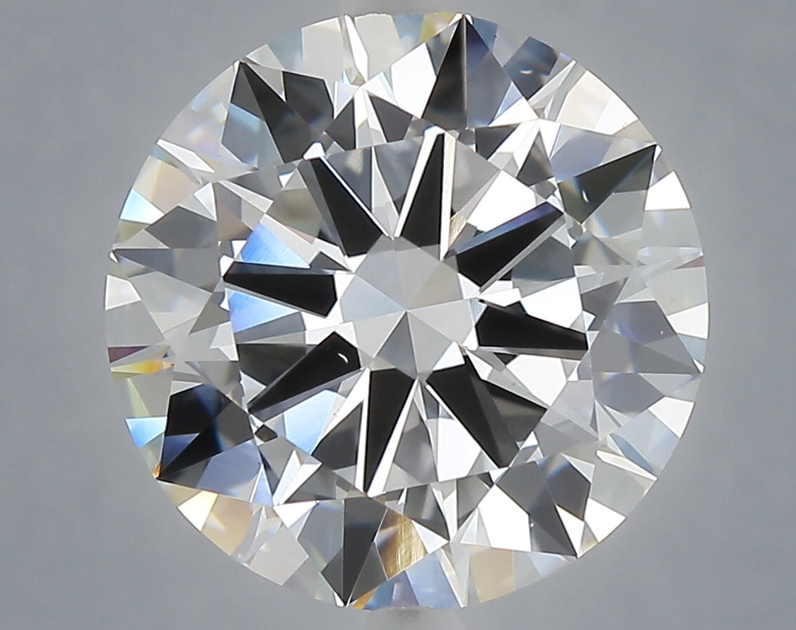 7.01 Carat Round Shaped, Excellent Cut, E Color, VS1 Clarity, IGI Certified Lab Grown Diamond