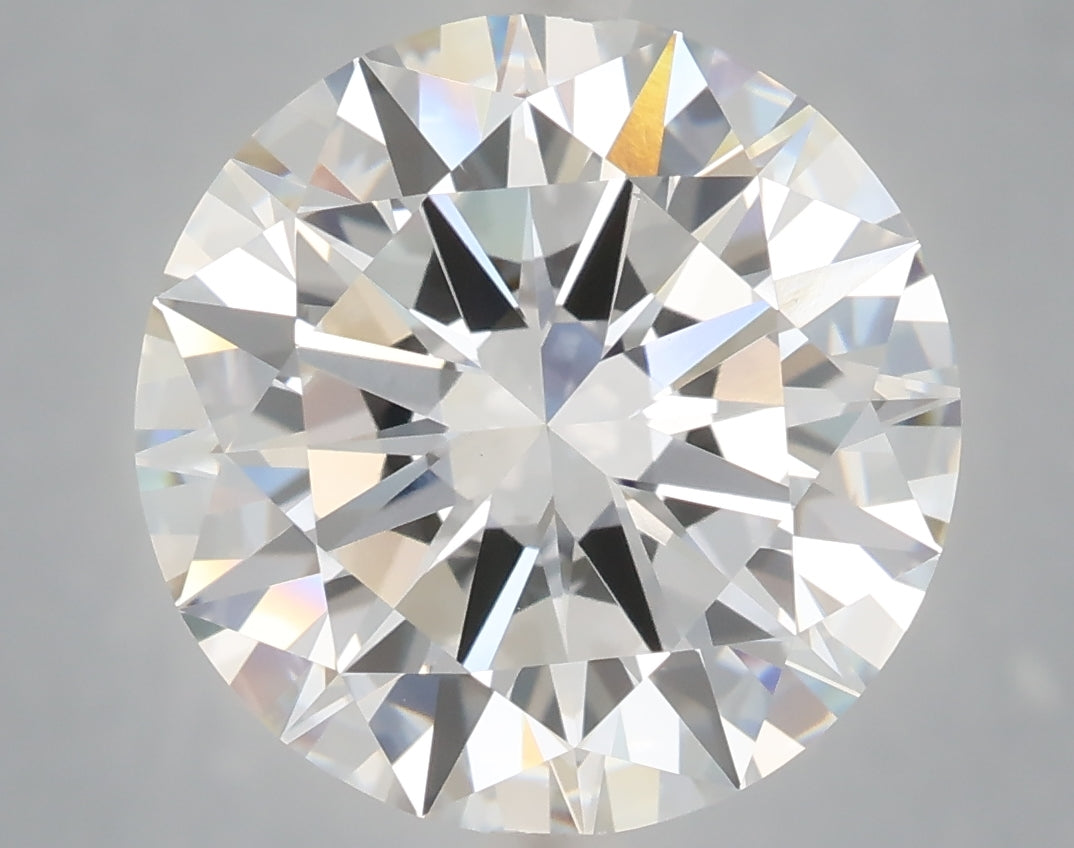 7.01 Carat Round Shaped, Excellent Cut, E Color, VS1 Clarity, IGI Certified Lab Grown Diamond