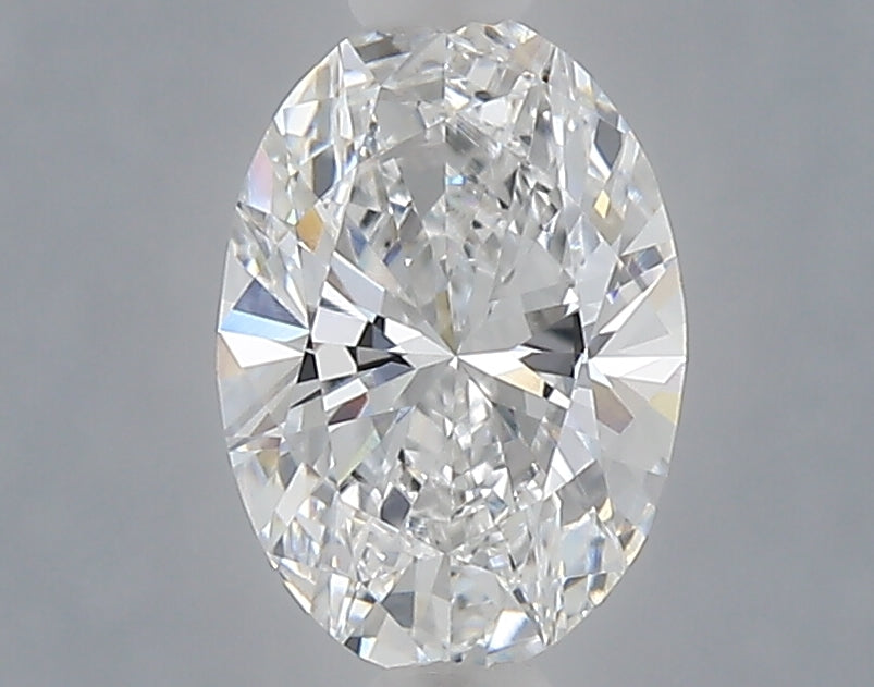 1.07 Carat Oval Shaped, Ideal Cut, D Color, VVS2 Clarity, IGI Certified Lab Grown Diamond