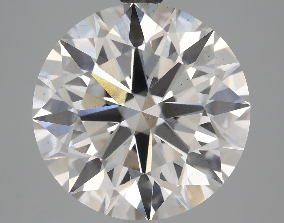 5.53 Carat Round Shaped, Ideal Cut, G Color, VS2 Clarity, IGI Certified Lab Grown Diamond