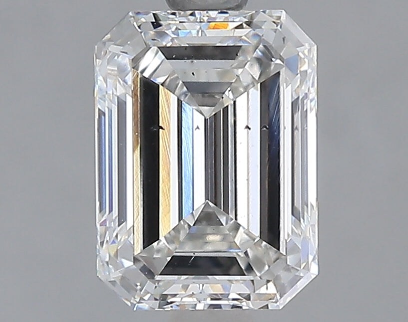 1.60 Carat Emerald Shaped, Excellent Cut, G Color, SI1 Clarity, IGI Certified Lab Grown Diamond