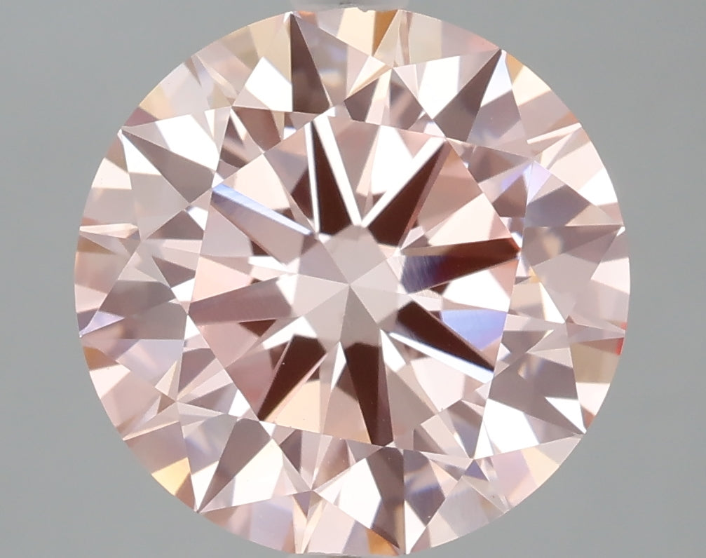 4.04 Carat Round Shaped, Excellent Cut, VVS2 Clarity, IGI Certified Lab Grown Diamond