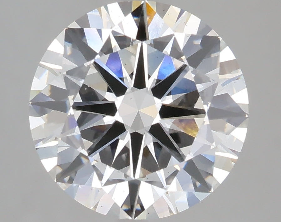 3.01 Carat Round Shaped, Excellent Cut, VS2 Clarity, IGI Certified Lab Grown Diamond