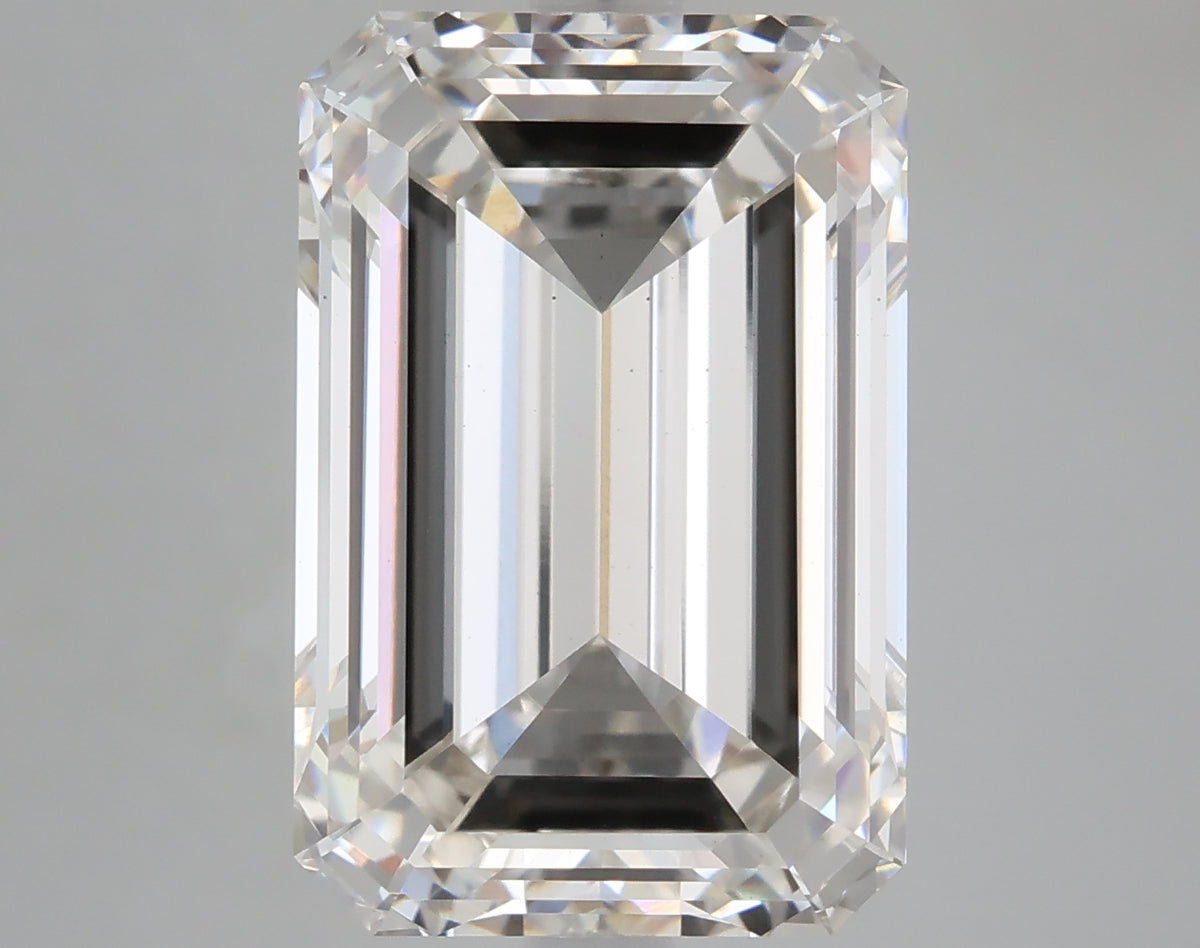 6.10 Carat Emerald Shaped, Ideal Cut, H Color, VS1 Clarity, IGI Certified Lab Grown Diamond